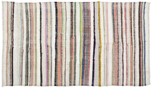 Chaput Over Dyed Kilim Rug 5'1'' x 9'6'' ft 155 x 290 cm