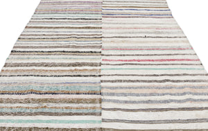 Chaput Over Dyed Kilim Rug 6'3'' x 9'2'' ft 191 x 280 cm