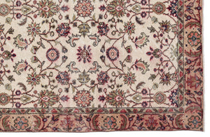 Naturel Over Dyed Vintage Rug 5'3'' x 9'4'' ft 159 x 285 cm