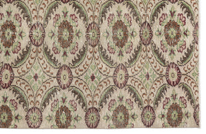 Retro Over Dyed Vintage Rug 4'6'' x 8'3'' ft 136 x 252 cm