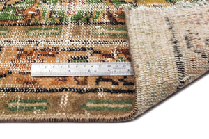 Naturel Over Dyed Vintage Rug 5'10'' x 9'7'' ft 178 x 291 cm