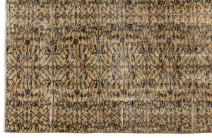 Naturel Over Dyed Vintage Rug 5'3'' x 9'1'' ft 160 x 277 cm