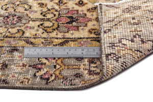 Naturel Over Dyed Vintage Rug 5'5'' x 8'11'' ft 165 x 272 cm