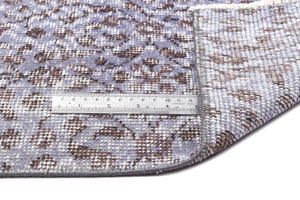 Purple Over Dyed Vintage Rug 5'5'' x 8'11'' ft 164 x 273 cm