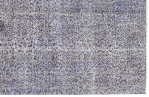 Purple Over Dyed Vintage Rug 5'5'' x 8'11'' ft 164 x 273 cm