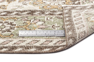 Beige Over Dyed Vintage Rug 6'1'' x 9'12'' ft 185 x 304 cm