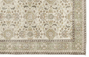 Beige Over Dyed Vintage Rug 6'1'' x 9'12'' ft 185 x 304 cm