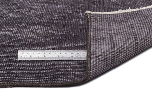 Gray Over Dyed Vintage Rug 6'1'' x 10'2'' ft 185 x 309 cm