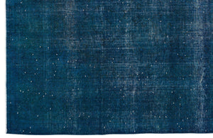 Turquoise Over Dyed Vintage XLarge Rug 9'8'' x 13'2'' ft 294 x 402 cm