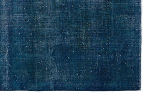 Turquoise  Over Dyed Vintage XLarge Rug 9'8'' x 13'2'' ft 294 x 402 cm