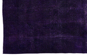 Purple Over Dyed Vintage XLarge Rug 9'9'' x 12'7'' ft 298 x 384 cm