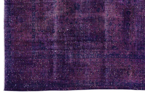 Purple Over Dyed Vintage XLarge Rug 9'6'' x 12'6'' ft 290 x 380 cm