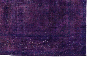 Purple Over Dyed Vintage XLarge Rug 9'6'' x 12'6'' ft 290 x 380 cm