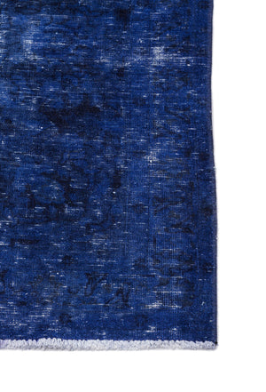 Blue Over Dyed Vintage XLarge Rug 9'1'' x 12'6'' ft 278 x 382 cm