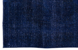 Blue Over Dyed Vintage XLarge Rug 9'4'' x 13'1'' ft 284 x 400 cm