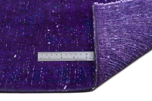 Purple Over Dyed Vintage XLarge Rug 9'5'' x 12'11'' ft 287 x 393 cm