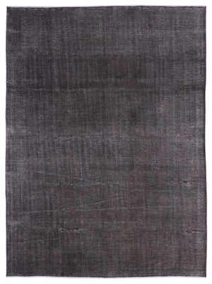 Gray Over Dyed Vintage XLarge Rug 9'7'' x 13'1'' ft 291 x 400 cm