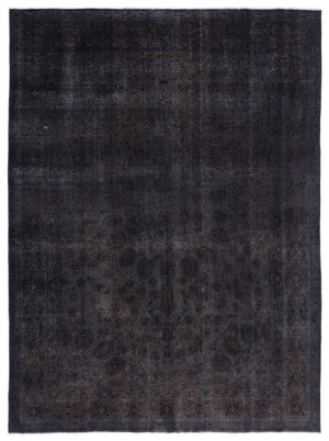 Gray Over Dyed Vintage XLarge Rug 9'7'' x 13'1'' ft 293 x 400 cm