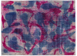 Retro Design Over Dyed Vintage XLarge Rug 9'5'' x 12'11'' ft 286 x 394 cm