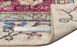 Naturel Over Dyed Vintage Rug 6'2'' x 9'11'' ft 188 x 302 cm