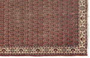 Naturel Over Dyed Vintage Rug 3'12'' x 7'1'' ft 121 x 217 cm