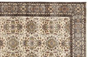 Naturel Over Dyed Vintage Rug 4'8'' x 8'6'' ft 142 x 260 cm