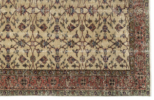 Naturel Over Dyed Vintage Rug 5'4'' x 8'0'' ft 163 x 245 cm