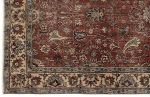 Naturel Over Dyed Vintage Rug 5'5'' x 8'10'' ft 165 x 269 cm