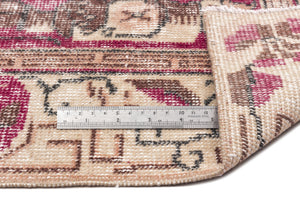 Naturel Over Dyed Vintage Rug 5'3'' x 9'1'' ft 160 x 276 cm