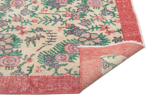 Naturel Over Dyed Vintage Rug 7'1'' x 10'2'' ft 215 x 311 cm