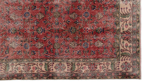 Naturel Over Dyed Vintage Rug 5'5'' x 9'6'' ft 164 x 289 cm