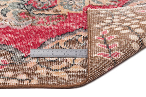 Naturel Over Dyed Vintage Rug 5'9'' x 9'6'' ft 176 x 290 cm