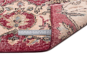 Naturel Over Dyed Vintage Rug 5'8'' x 8'4'' ft 173 x 255 cm