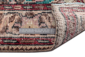 Naturel Over Dyed Vintage Rug 5'9'' x 9'5'' ft 175 x 286 cm