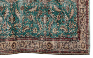 Naturel Over Dyed Vintage Rug 5'9'' x 9'5'' ft 175 x 286 cm