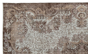 Naturel Over Dyed Vintage Rug 6'0'' x 9'9'' ft 183 x 298 cm