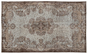 Naturel Over Dyed Vintage Rug 6'0'' x 9'9'' ft 183 x 298 cm