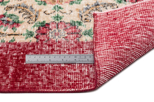 Retro Over Dyed Vintage Rug 6'9'' x 10'1'' ft 206 x 308 cm