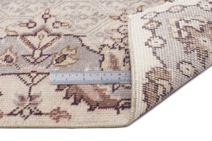 Naturel Over Dyed Vintage Rug 5'3'' x 8'10'' ft 160 x 268 cm