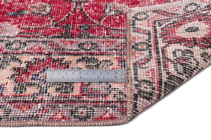 Naturel Over Dyed Vintage Rug 5'6'' x 9'5'' ft 167 x 287 cm