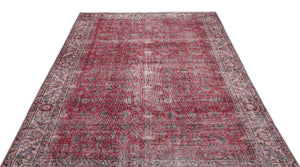 Naturel Over Dyed Vintage Rug 5'6'' x 9'5'' ft 167 x 287 cm