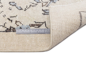 Retro Over Dyed Vintage Rug 5'5'' x 8'8'' ft 164 x 264 cm