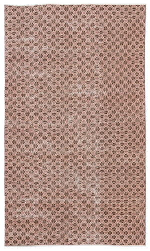 Retro Over Dyed Vintage Rug 5'10'' x 9'9'' ft 178 x 298 cm