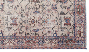 Naturel Over Dyed Vintage Rug 5'7'' x 9'7'' ft 170 x 293 cm