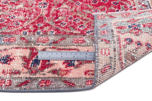 Naturel Over Dyed Vintage Rug 4'11'' x 8'4'' ft 151 x 255 cm