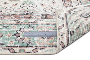 Naturel Over Dyed Vintage Rug 5'6'' x 8'9'' ft 167 x 266 cm