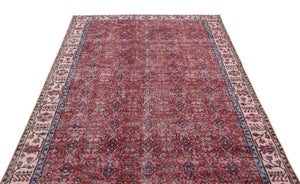 Naturel Over Dyed Vintage Rug 5'2'' x 9'7'' ft 157 x 291 cm