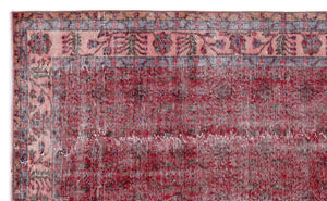 Naturel Over Dyed Vintage Rug 5'6'' x 9'3'' ft 167 x 281 cm