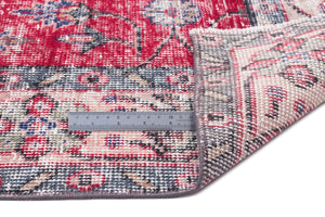 Naturel Over Dyed Vintage Rug 5'4'' x 8'10'' ft 162 x 270 cm
