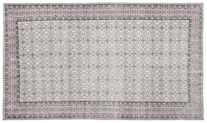 Naturel Over Dyed Vintage Rug 5'3'' x 8'11'' ft 160 x 273 cm